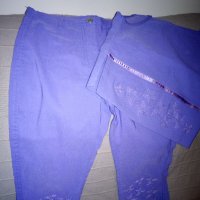 Lindex комплект в лилаво за момиче, 134 - 140 см, снимка 1 - Детски панталони и дънки - 24840249