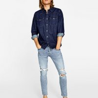 Zara Man Skinny Jeans - страхотни мъжки дънки, снимка 1 - Дънки - 19817450