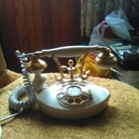 Ретро ПОЗЛАТЕН телефон оникс-18карата, снимка 11 - Антикварни и старинни предмети - 25137070