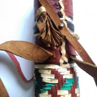 Африкански колчан за стрели, снимка 7 - Антикварни и старинни предмети - 23901175