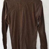 H&M дамска блуза кафява, снимка 3 - Тениски - 23437134