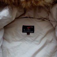 Дамско дълго зимно шушляково яке гъши заешки пух, снимка 3 - Якета - 16100909