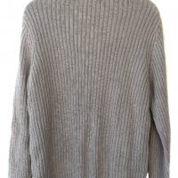 Lands End мъжки памучен пуловер бежов, снимка 2 - Пуловери - 23467654