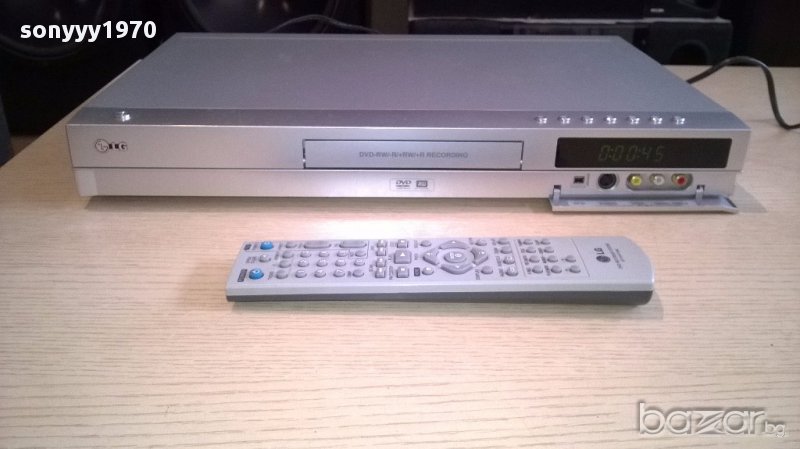 Lg dr175 dvd recorder+remote-внос швеицария, снимка 1