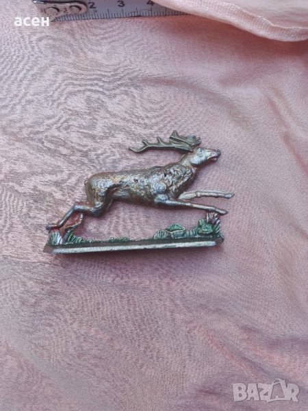 метална фигурка -елен , снимка 1