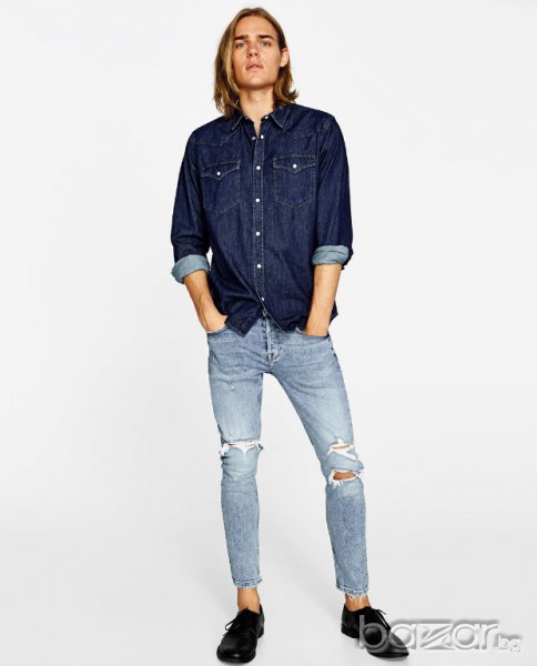 Zara Man Skinny Jeans - страхотни мъжки дънки, снимка 1