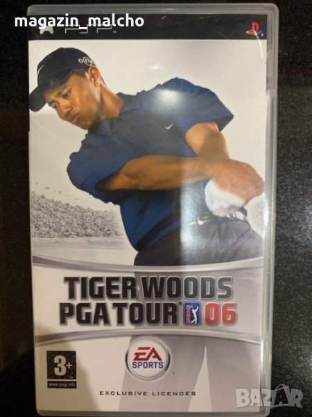 SONY PSP игра - Tiger Woods PGA Tour 06, снимка 1