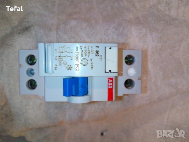 Дефектнотокова защита ABB, снимка 1