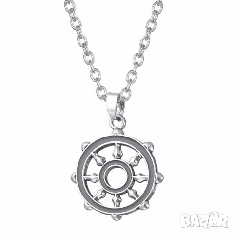 🔱🚢💪 Колие Викингски медальон с Антично Нортично "V" Лого, снимка 6 - Колиета, медальони, синджири - 24542016