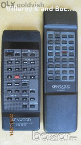 KENWOOD - дистанционни, снимка 1 - Аудиосистеми - 19994997