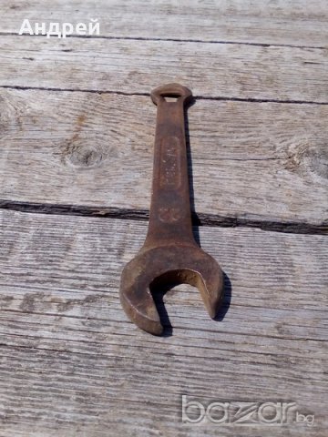 Стар гаечен ключ, снимка 2 - Антикварни и старинни предмети - 18905000