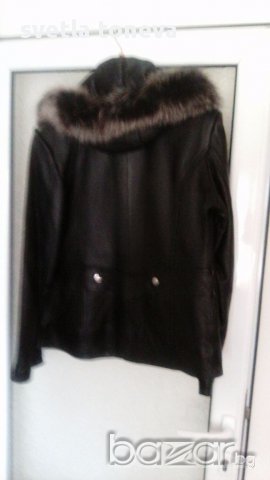 Кожено яке естествена кожа, снимка 2 - Якета - 16720077