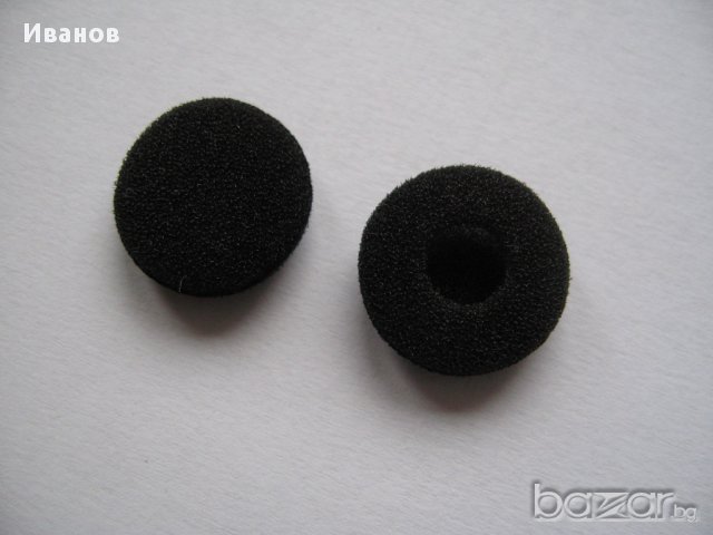 2 броя Дунапренови протектори/наушници за мини слушалки, снимка 2 - Слушалки и портативни колонки - 17626541