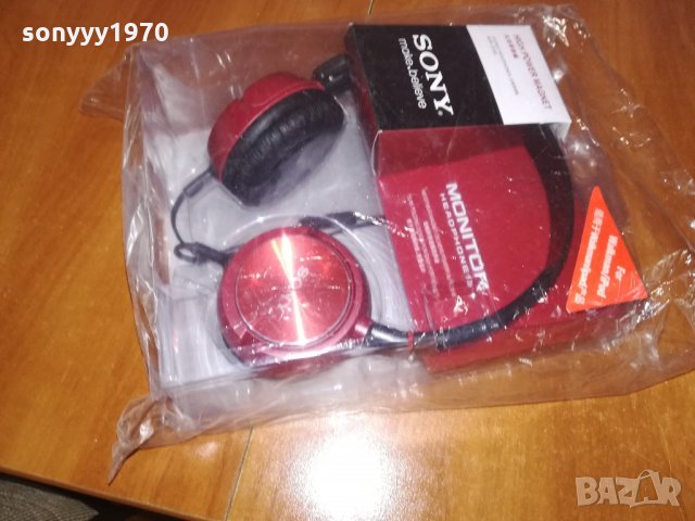 sony headphones-red-нови в кутия, снимка 6 - Слушалки и портативни колонки - 21678935