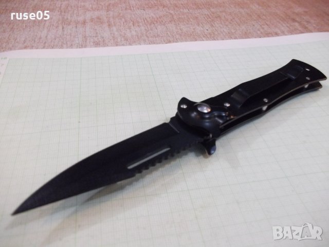 Нож "COLUMBIA" сгъваем полуавтоматичен, снимка 5 - Ножове - 23700334