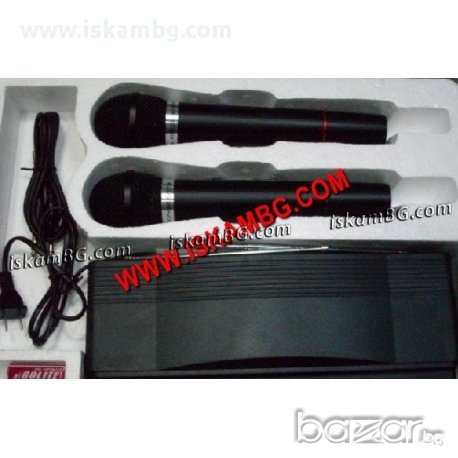 Два безжични микрофони с приемник , WR-306, снимка 4 - Друга електроника - 13396994