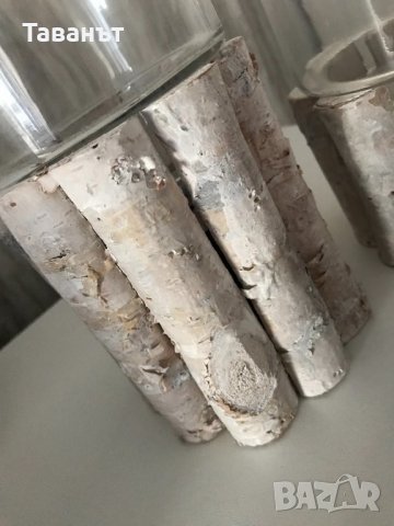 Свещник от бреза , снимка 3 - Други - 26113446