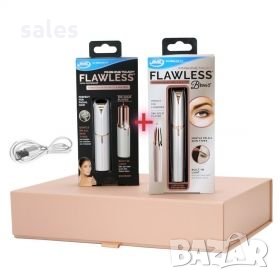 ПРОМОПАКЕТ❗️ Flawles за лице с USB + Flawles Brows с USB за почистване на вежди., снимка 2 - Друга електроника - 25659595