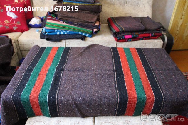 Домашно тъкани черги и персийски килим, снимка 1
