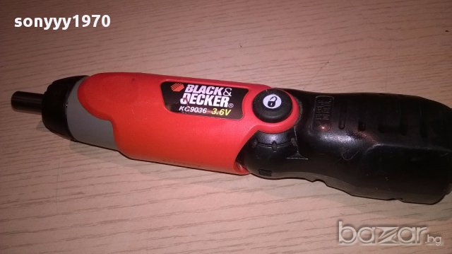 Black&decker-с акумулаторна батерия-внос швеицария, снимка 11 - Други инструменти - 13544287