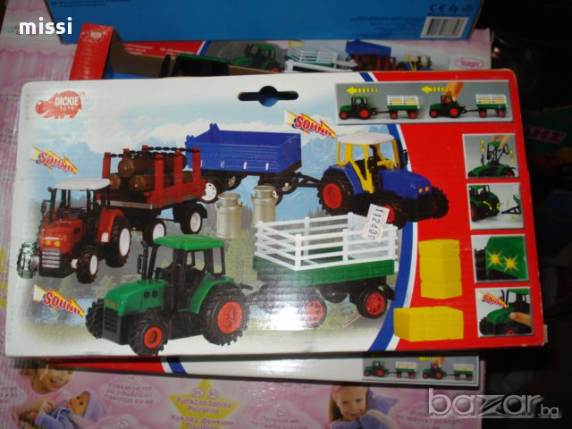 трактор с функции, снимка 3 - Коли, камиони, мотори, писти - 12953230