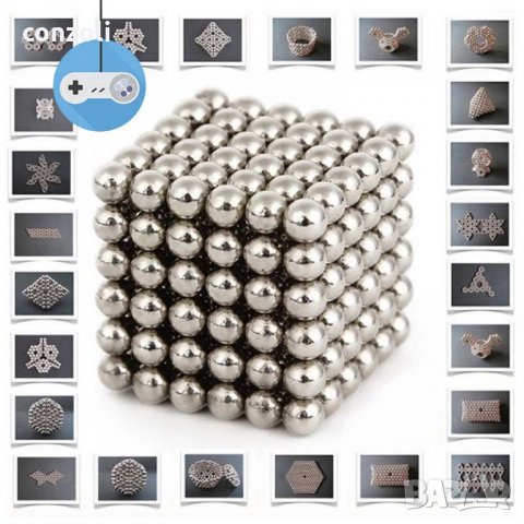 Магнитни неодимови Топчета (сфери), Neo Cube, Zen Magnets, Neo Spheres, снимка 2 - Други игри - 21496555