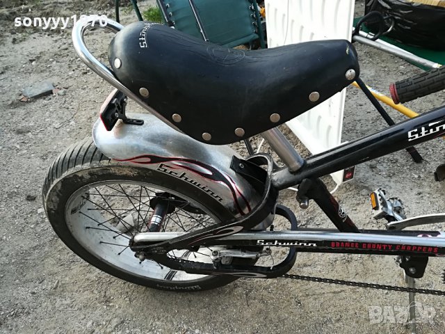 low rider stinqray-uk-чопър баик-внос англия-поръчкова изработка, снимка 4 - Велосипеди - 25584597