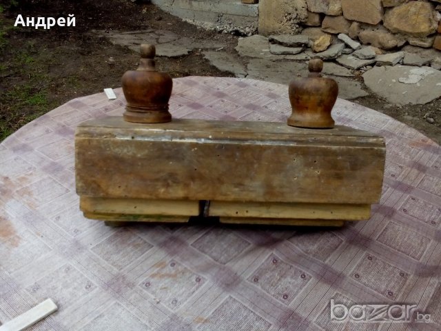 Старинно дърводелско ренде #3, снимка 6 - Антикварни и старинни предмети - 20766373