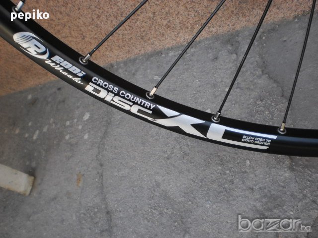 Продавам колела внос от Германия комплект алуминиеви капли Rodi Cross Country Xc 28 диск , снимка 3 - Части за велосипеди - 10212629