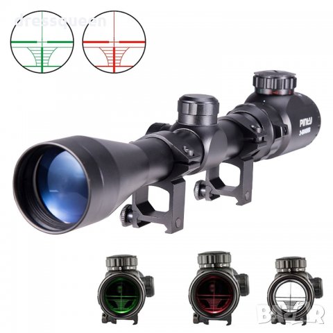 1891 Оптически мерник с подсветка Bushnell 3-9x40eg, снимка 7 - Оборудване и аксесоари за оръжия - 23496845