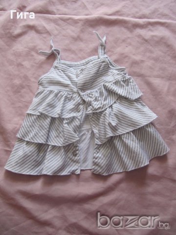 Бебешка рокличка с воланчета 0-3м, снимка 4 - Бебешки рокли - 18445820