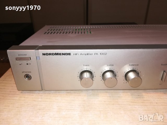 nordmende pa1002-hifi amplifier-внос швеицария, снимка 5 - Ресийвъри, усилватели, смесителни пултове - 21639810