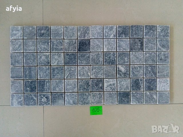 Мозайки от черен мрамор, снимка 6 - Строителни материали - 22868093