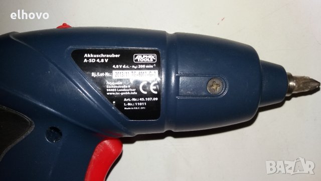 Акумулаторен винтоверт Alpha Tools SD10004 4.8V, снимка 4 - Винтоверти - 26083272