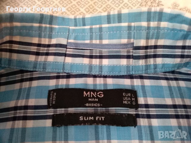 Мъжка риза Mango /Манго,100% оригинал, снимка 3 - Ризи - 25520391