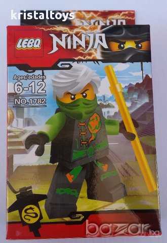 Конструктори Нинджа Ninja - осем различни героя, снимка 3 - Рисуване и оцветяване - 17855891