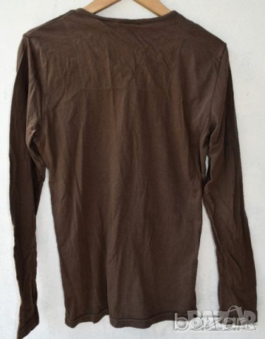 H&M дамска блуза кафява, снимка 3 - Тениски - 23437134