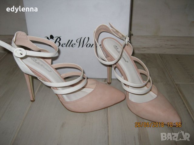 Елегантни обувки Belle Women №38, снимка 5 - Дамски обувки на ток - 21735510