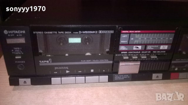 hitachi d-w500mkll made in japan-внос швеицария, снимка 8 - Декове - 24407001
