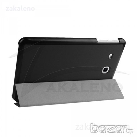 Стилен кожен калъф за таблет Samsung Galaxy Tab E 9.6, снимка 2 - Таблети - 21423762