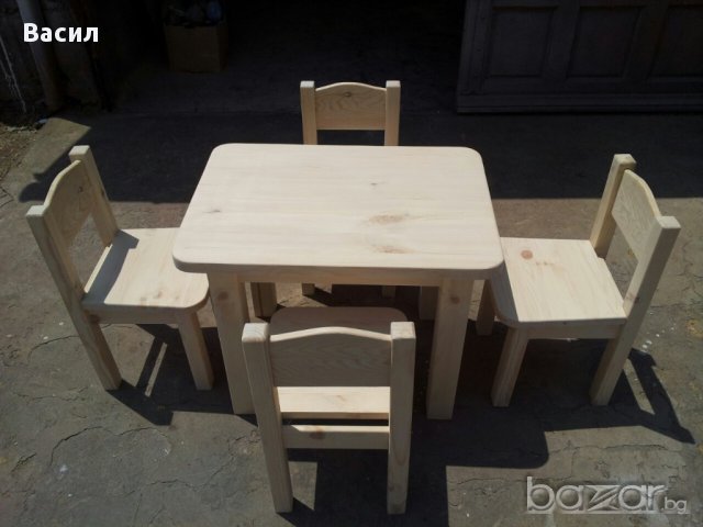 детски столчета и маси, снимка 3 - Мебели за детската стая - 6910998