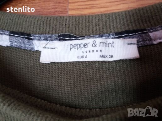 Блузка Pepper & Mint ефект 2 в 1, снимка 7 - Блузи с дълъг ръкав и пуловери - 25240844
