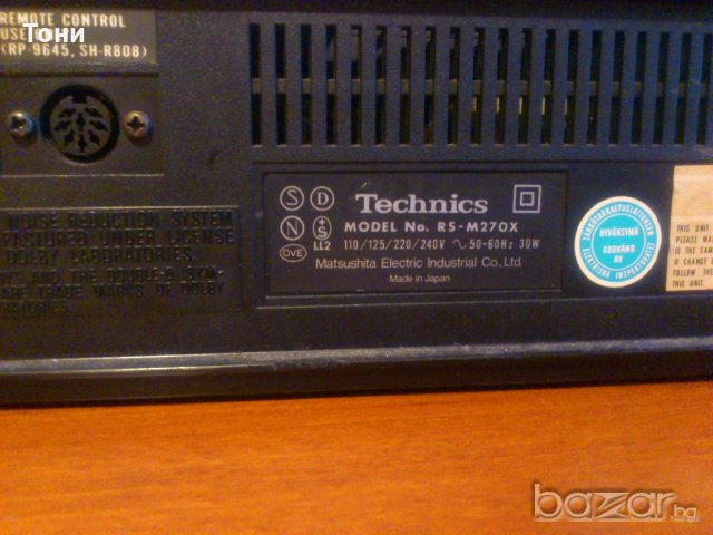 Technics RS-M270X, снимка 14 - Декове - 15681275