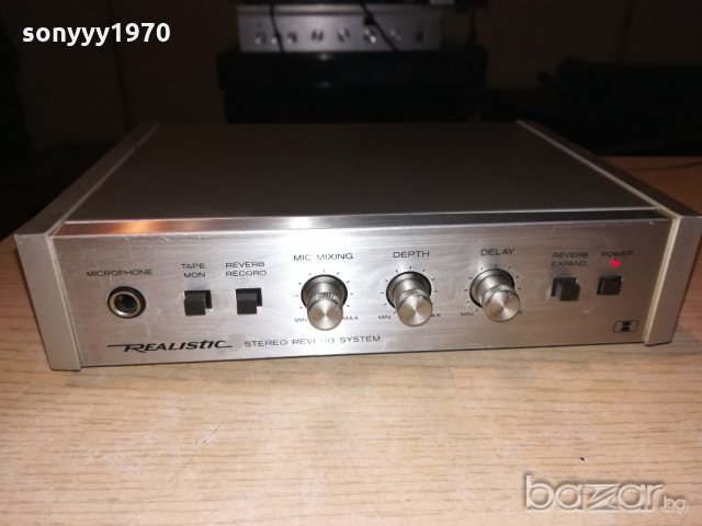 realistic 42-2108 stereo reverb system-внос франция