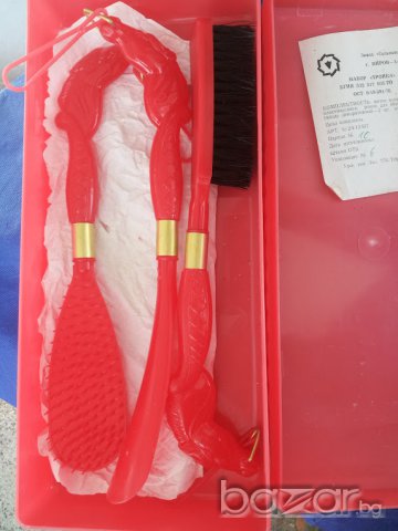 Комунистически набор ТРОЙКА СССР нов за любителите на колекции от соца, снимка 3 - Други стоки за дома - 15069433