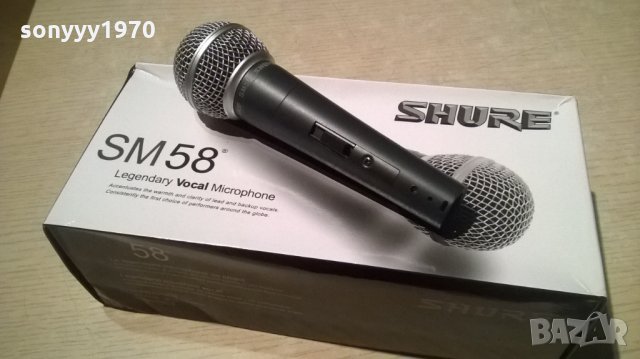 shure beta58s-microphone new, снимка 5 - Микрофони - 23364379