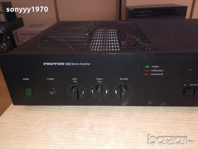 ПОРЪЧАН-proton 520 stereo amplifier-made in taiwan-внос англия, снимка 11 - Други - 20622928