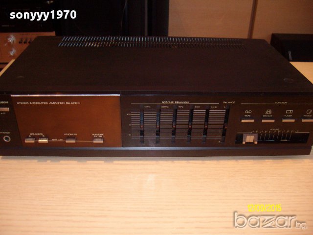 mitsubishi da-u36x-stereo amplifier-внос швеицария, снимка 4 - Ресийвъри, усилватели, смесителни пултове - 11867539