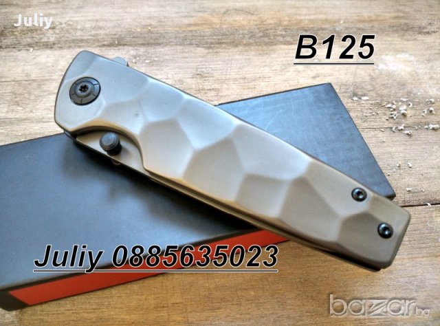 Сгъваем нож Strider Knives B125, снимка 7 - Ножове - 11955390