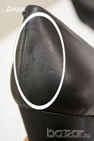 Естествена кожа черни дамски обувки Daneris by Liberitae, снимка 8 - Дамски ежедневни обувки - 18290060